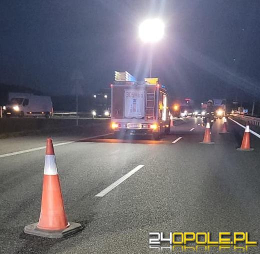 Groźny wypadek na A4. Dwie osoby trafiły do szpitala