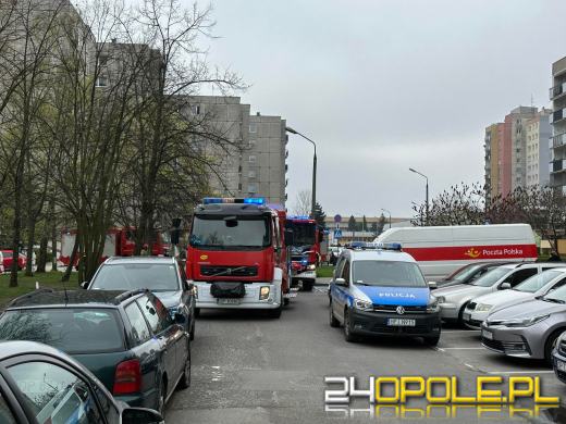 Akcja strażaków na ulicy Skautów Opolskich. Zgłoszono pożar