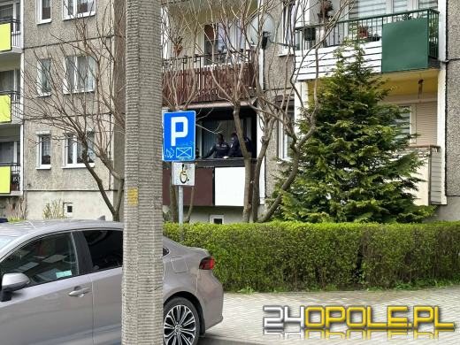 Akcja strażaków na ulicy Skautów Opolskich. Zgłoszono pożar