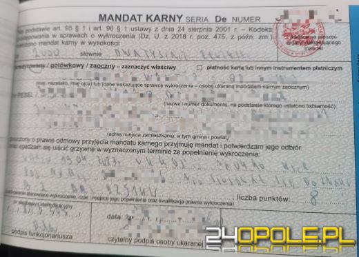 84-latek pędził pod prąd obwodnicą Kędzierzyna-Koźla