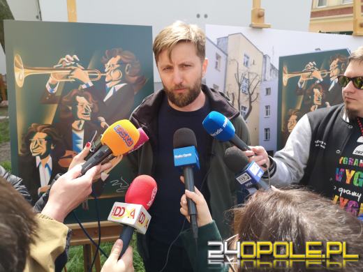 Mural Zbigniewa Wodeckiego na pl. św. Sebastiana. Przedstawiono projekt i zwycięzcę