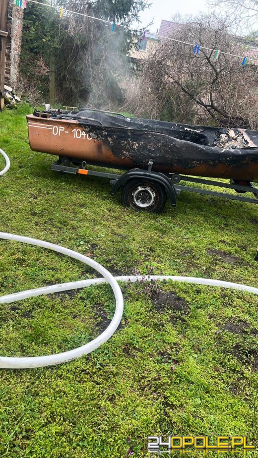 Dwie interwencje w sprawie podpaleń w Czarnowąsach. Złapano podpalacza