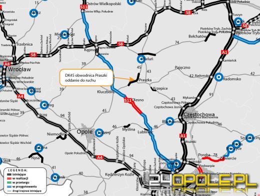 Obwodnica Praszki oddana do użytku