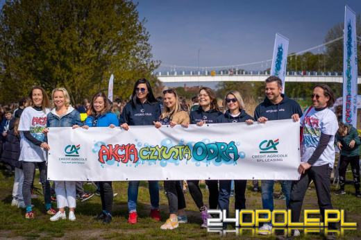 Pierwsze tony śmieci wyłowione z Odry!