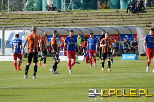 Odra Opole wygrywa z Chrobrym Głogów 