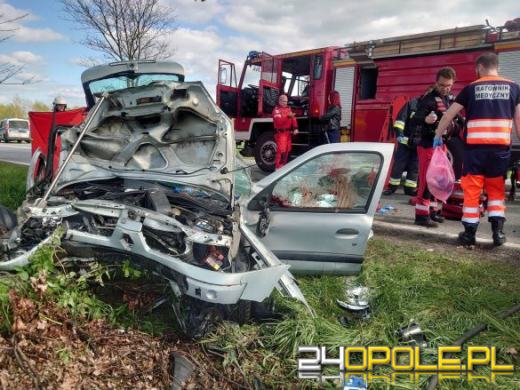 Kolejny tragiczny wypadek na DK46 pod Sidziną. Nie żyje młoda kobieta