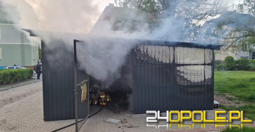Długi weekend z pożarami śmietników. Strażacy z Kędzierzyna-Koźla interweniowali ponownie