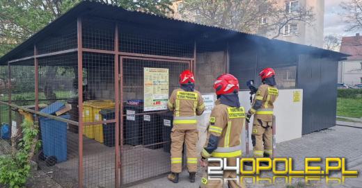 Długi weekend z pożarami śmietników. Strażacy z Kędzierzyna-Koźla interweniowali ponownie