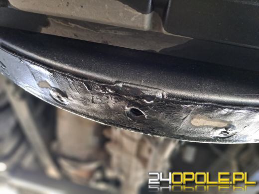 Przeładowany "bus" w fatalnym stanie technicznym