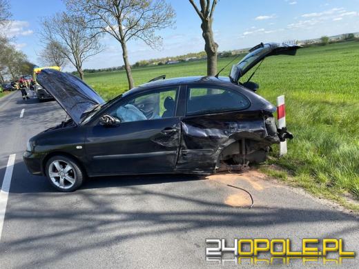 Niebezpieczne popołudnie na opolskich drogach. Wypadki i kolizje