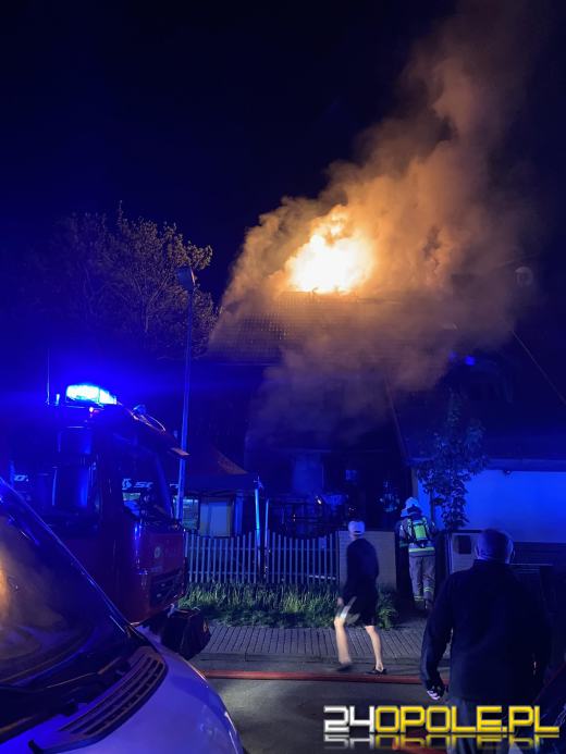Pożar budynku przy Rzeszowskiej Opolu