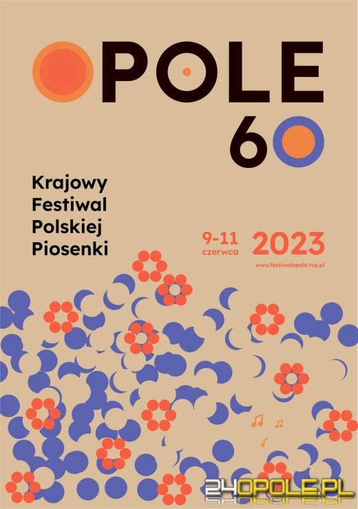 Tak wygląda zwycięski plakat  60. Krajowego Festiwalu Polskiej Piosenki 