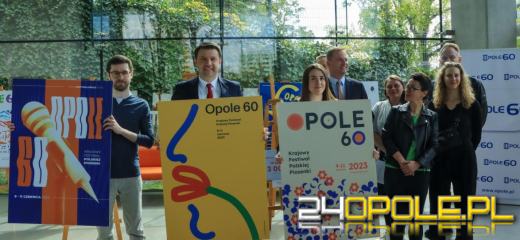 Tak wygląda zwycięski plakat  60. Krajowego Festiwalu Polskiej Piosenki 