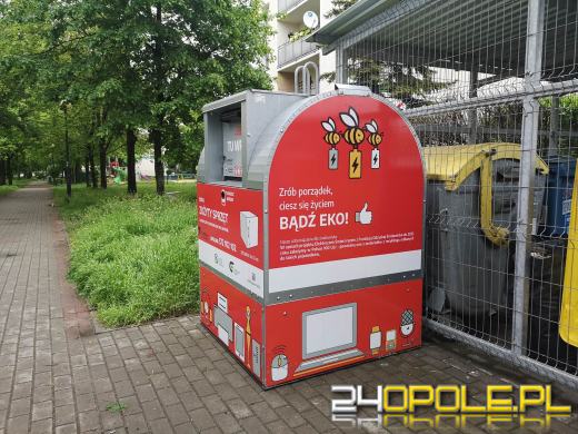 W Opolu stanęły pojemniki na zużyty sprzęt AGD