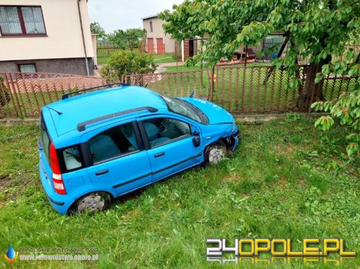 Wypadek w gminie Wołczyn. Poszkodowana kobieta w ciąży