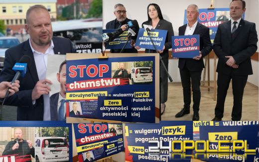 Suwerenna Polska: "Chamski Zembaczyński niegodny posła". Zembaczyński: "Witobus jedzie dalej"