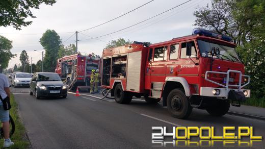 Pożar pustostanu w gminie Ozimek. W akcji sześć zastępów straży