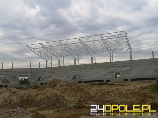Widać postępy prac na Stadionie Opolskim