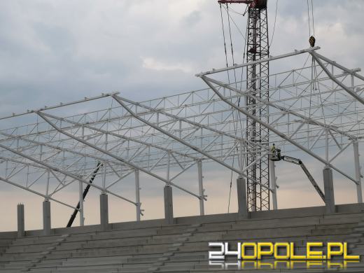 Widać postępy prac na Stadionie Opolskim