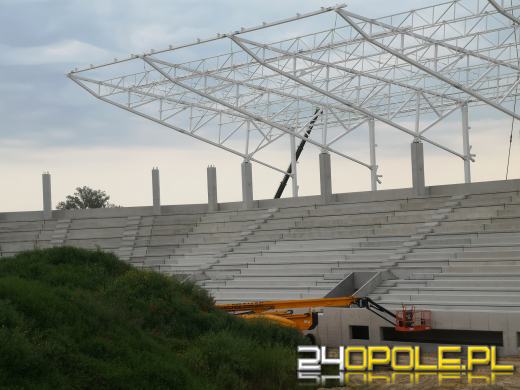 Widać postępy prac na Stadionie Opolskim