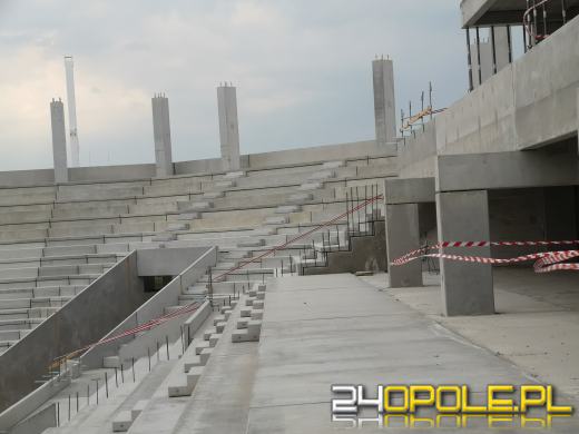 Widać postępy prac na Stadionie Opolskim