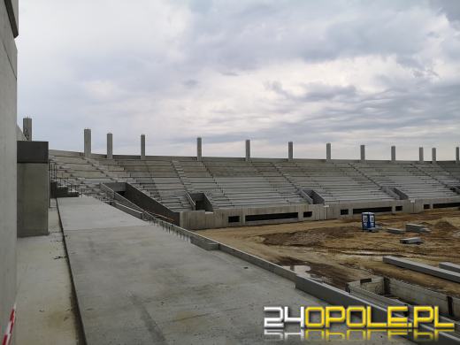 Widać postępy prac na Stadionie Opolskim