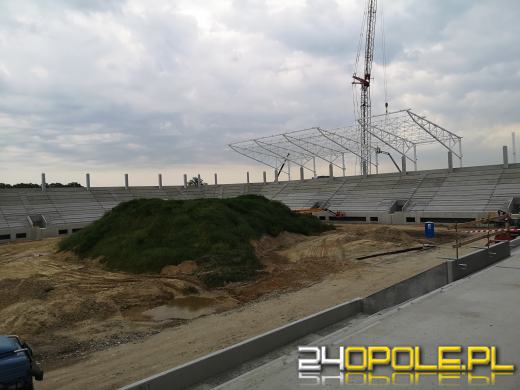 Widać postępy prac na Stadionie Opolskim