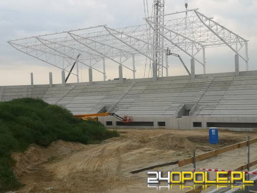 Widać postępy prac na Stadionie Opolskim