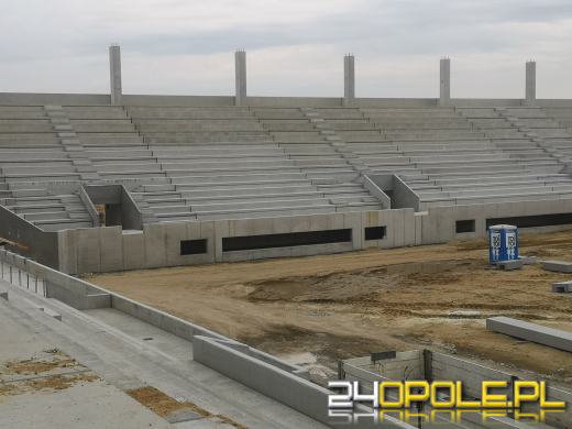 Widać postępy prac na Stadionie Opolskim