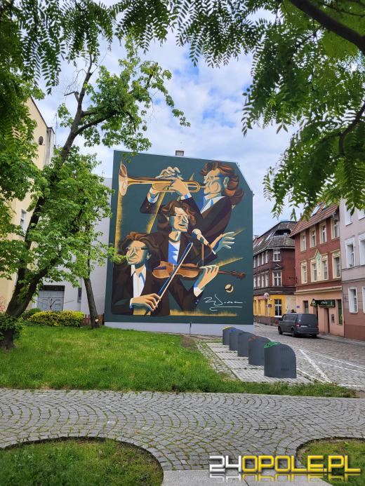 Mural Zbigniewa Wodeckiego jest już ukończony. W czerwcu oficjalne odsłonięcie