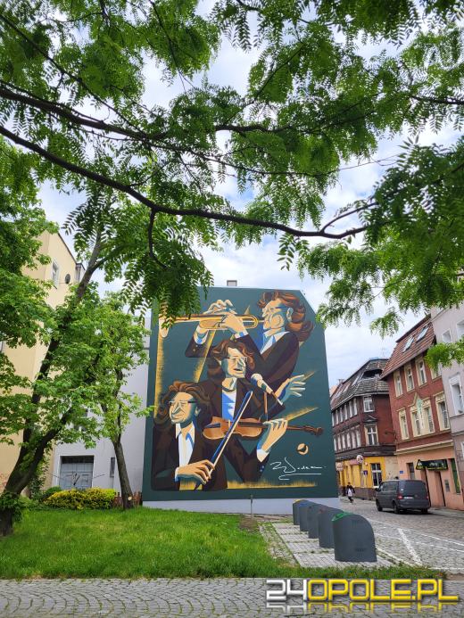 Mural Zbigniewa Wodeckiego jest już ukończony. W czerwcu oficjalne odsłonięcie