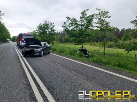 Wypadek w Dąbrowie. Lądował śmigłowiec LPR