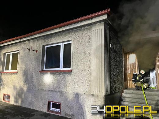 Pożar domu w Kędzierzynie-Koźlu. To było celowe działanie