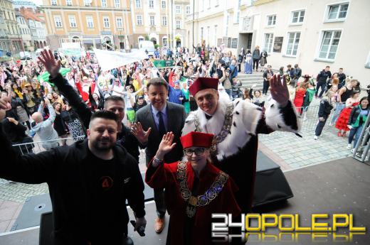 Klucz do bram miasta przejęli studenci. Za nami Żakinada