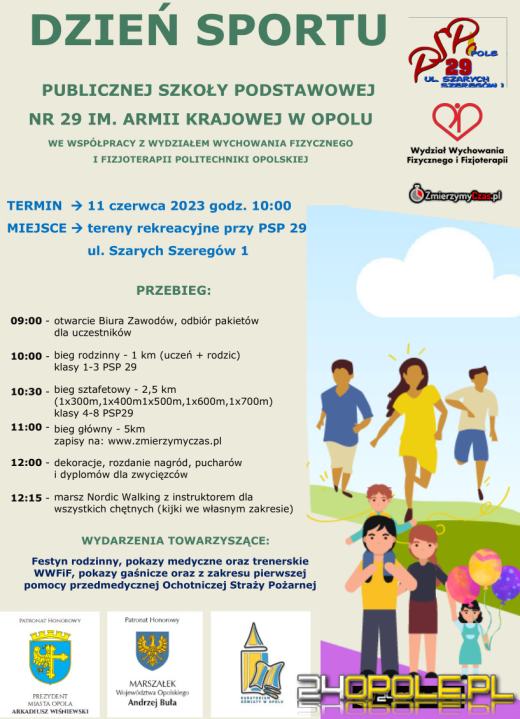 Dzień Sportu w PSP 29: Aktywność, rywalizacja i zdrowie