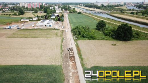 Trwają prace na ulicy Krapkowickiej. Utrudnienia potrwają jeszcze rok