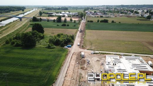 Trwają prace na ulicy Krapkowickiej. Utrudnienia potrwają jeszcze rok