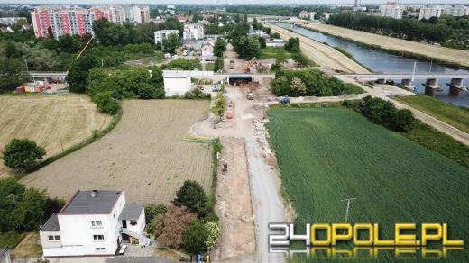 Trwają prace na ulicy Krapkowickiej. Utrudnienia potrwają jeszcze rok