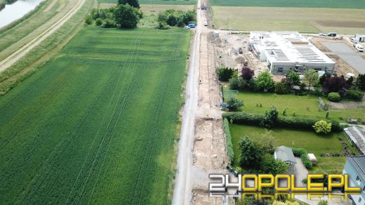 Trwają prace na ulicy Krapkowickiej. Utrudnienia potrwają jeszcze rok