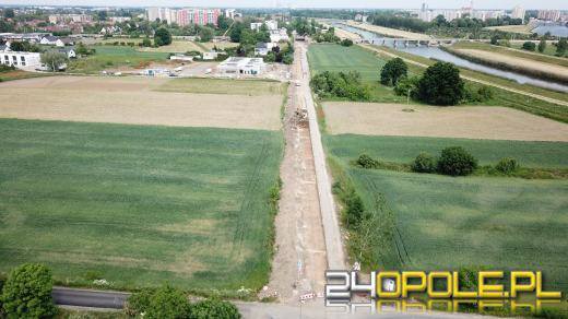 Trwają prace na ulicy Krapkowickiej. Utrudnienia potrwają jeszcze rok