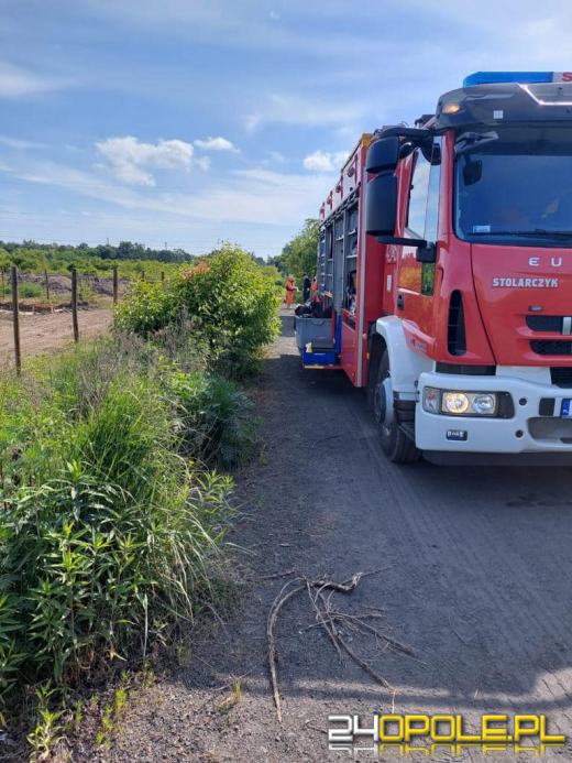 Bierawa: Znaleziono beczkę z okresu II wojny. Trwa akcja służb