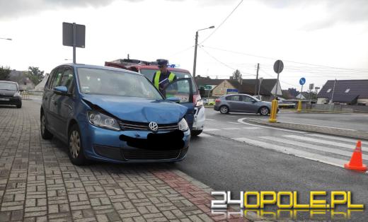 Wypadek na wysokości Nakła. Jedna osoba jest poszkodowana