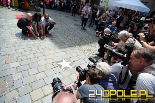 Cztery kolejne gwiazdy w opolskiej Alei Gwiazd