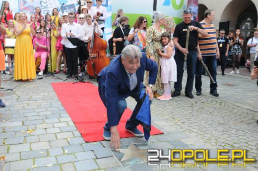 Cztery kolejne gwiazdy w opolskiej Alei Gwiazd