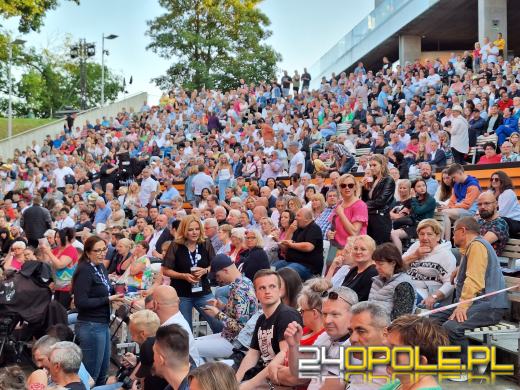To ostatni dzień festiwalu. Opolski amfiteatr wypełniły legendy polskiej sceny