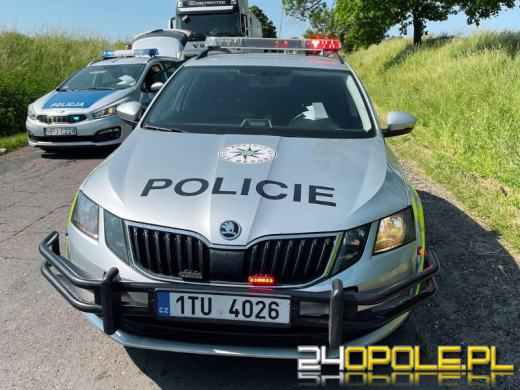 Pościg transgraniczny zakończony przez głubczyckich policjantów