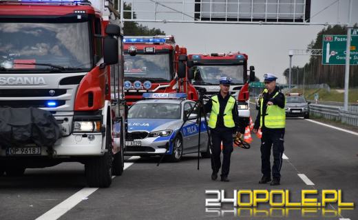 Wielkie ćwiczenia na budowanej obwodnicy Olesna