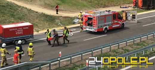 Wielkie ćwiczenia na budowanej obwodnicy Olesna