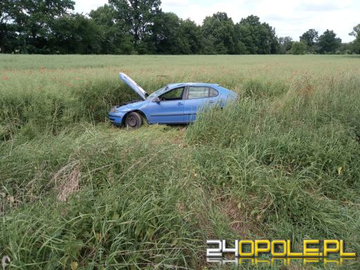 Dachowanie w powiecie namysłowskim. Ranna kobieta trafiła do szpitala