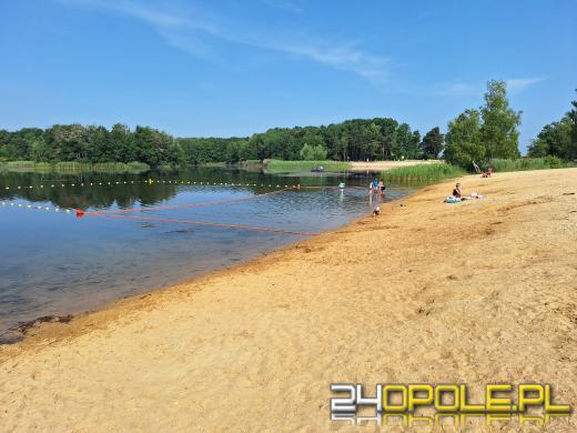 Jezioro średnie w Turawie kwitnie. Trwają prace na wodzie